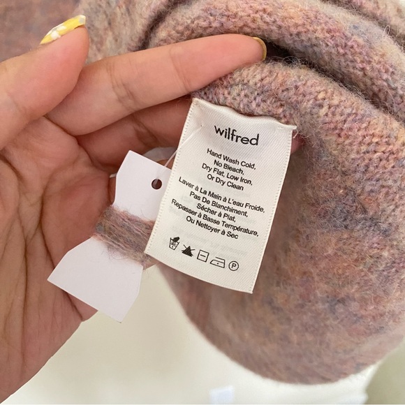 WILFRED Multicolour Chapais Puff Sleeve Sweater - Picture 7 of 12